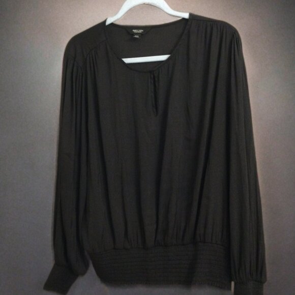 Vera Wang Blouse Black - Picture 1 of 2
